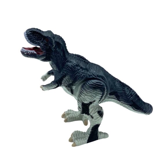 Tyrannosaurus Rex Dinosaur Wind Up Toy Figure WORKS 4.5" - Picture 1 of 6
